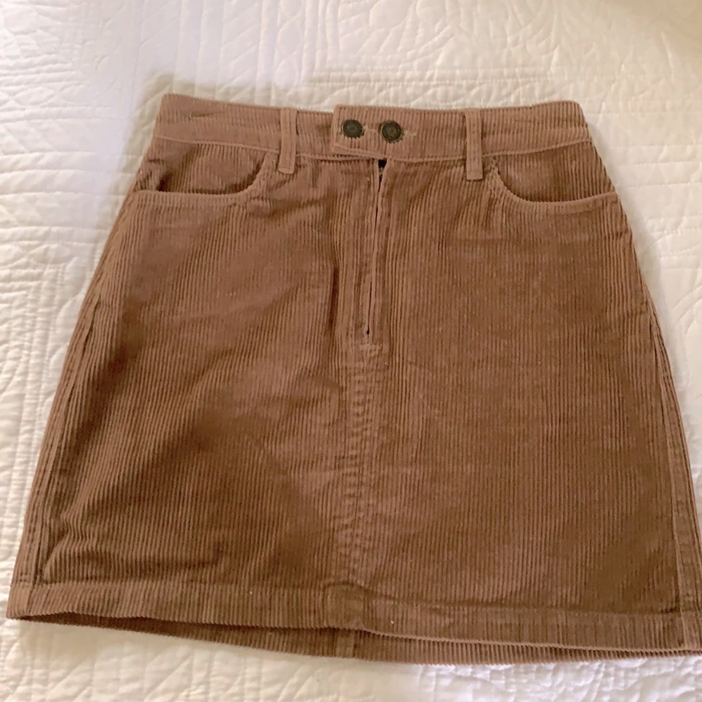 Hollister Corduroy Mini-Skirt